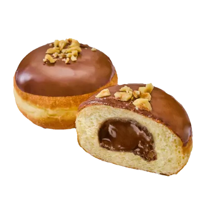 Doughnut Filled Chocolate Hazelnut - دونتس فيلد شوكولاته بندق