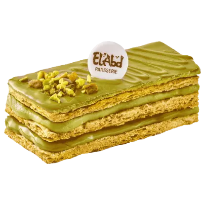 Pistachio Mille-feuille Gateau - ميلفيه فسدق