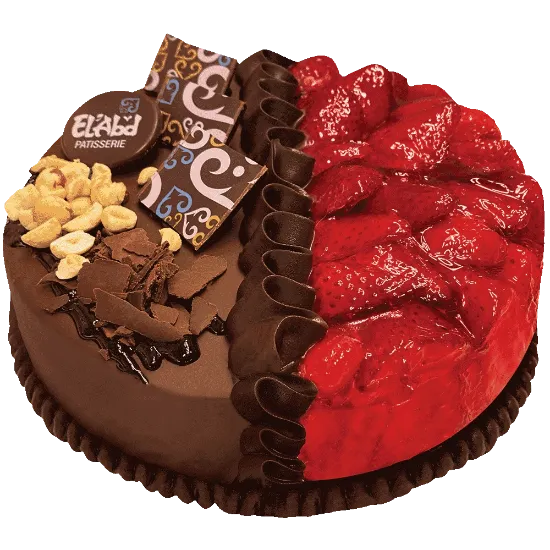 Duetto Chocolate Strawberry Cake 20 - تورتة دويتو شوكو فراولة 20